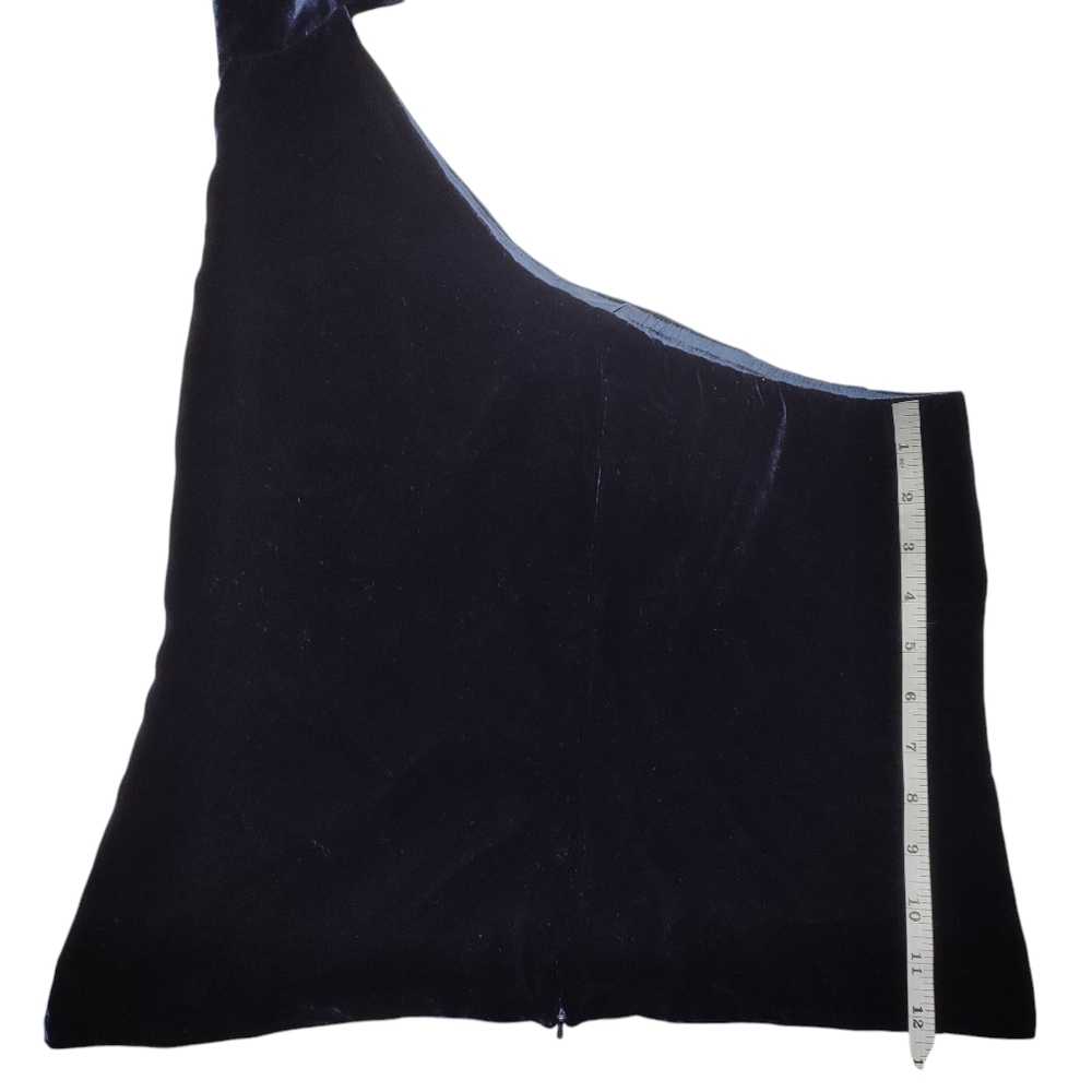 Ralph Lauren Navy Velvet Halter Top NWT Size 6 - Picture 7 of 12